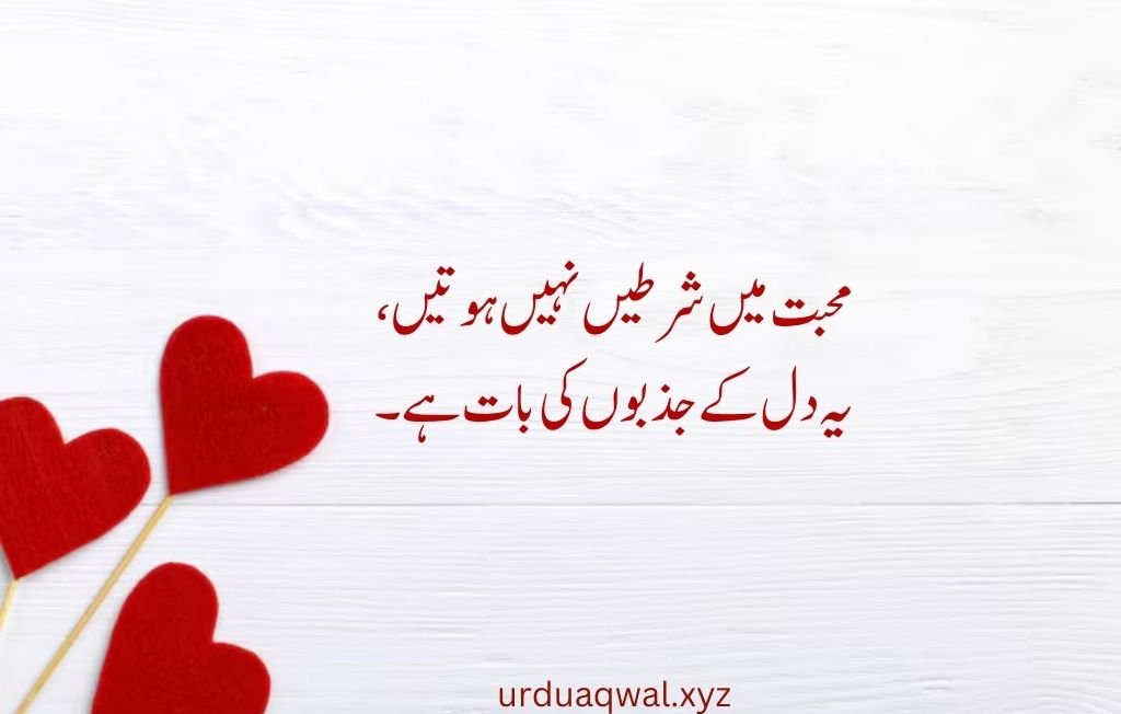 heart touching love quotes in urdu