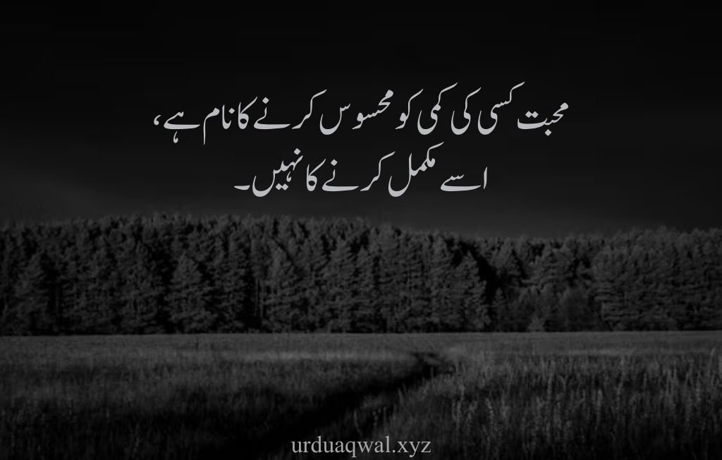 hazrat ali quotes in urdu about love