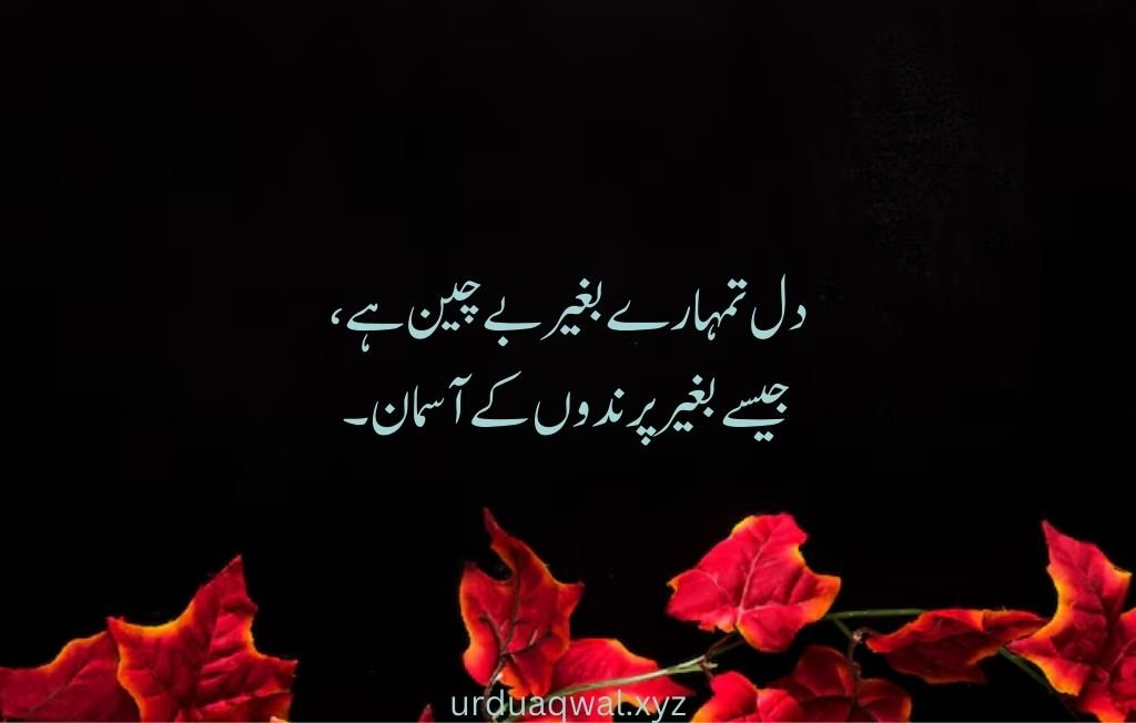 heart touching love quotes in urdu