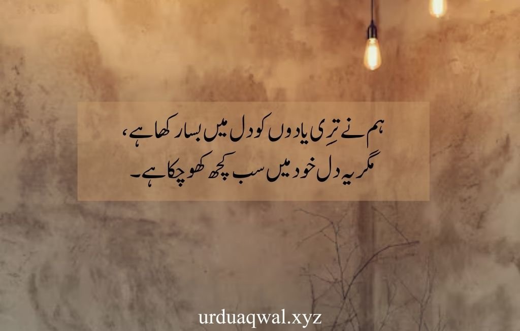 sad quotes in urdu