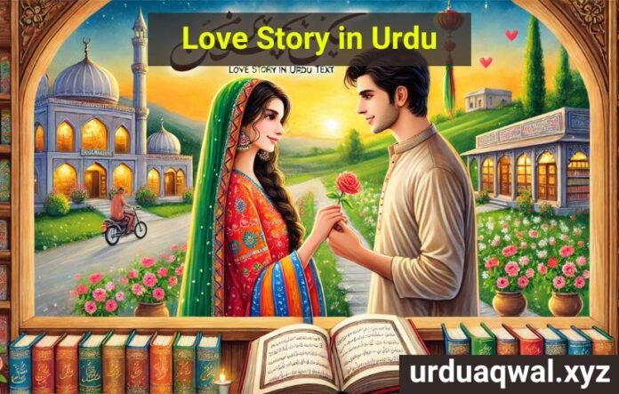 love story in urdu text