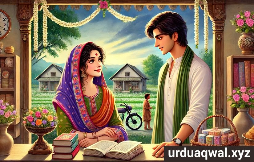 love story in urdu text