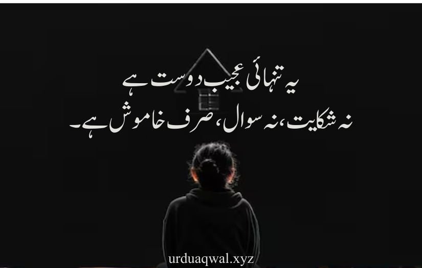 alone quotes in urdu