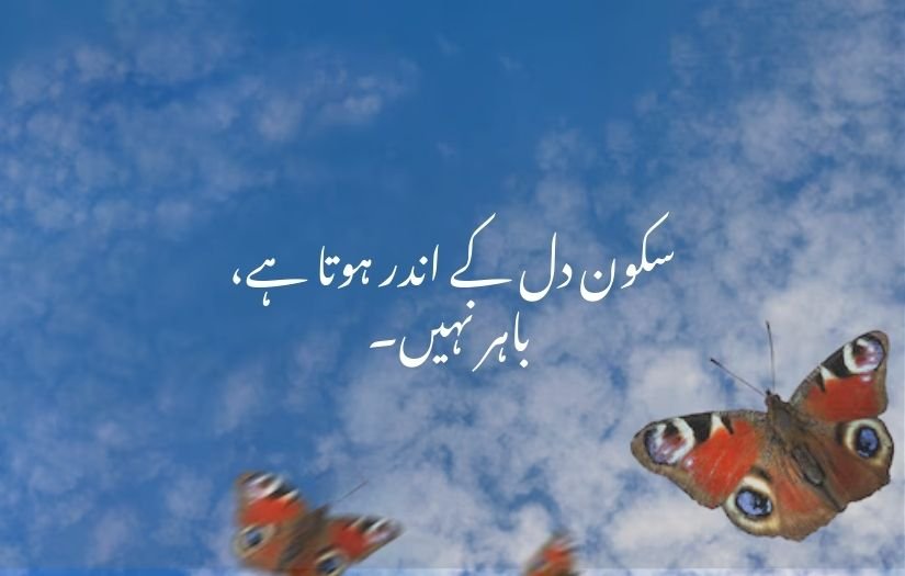 deep one line quotes in urdu