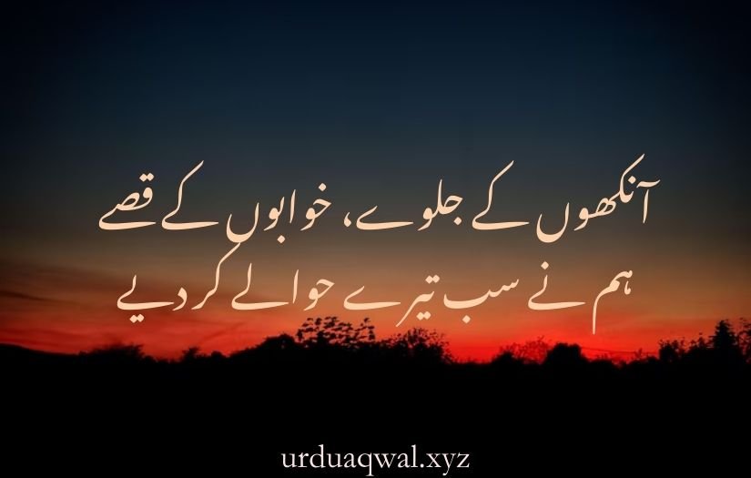 Aankhen shayari
