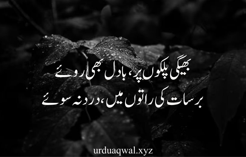 barish quotes in urdu