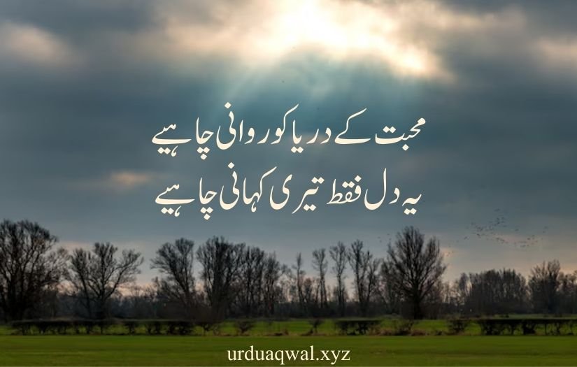 sad 2 lines quotes in urdu