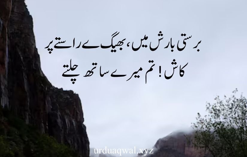 barish quotes in urdu