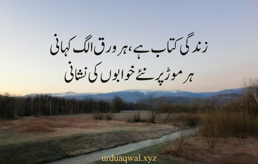 sad 2 lines quotes in urdu