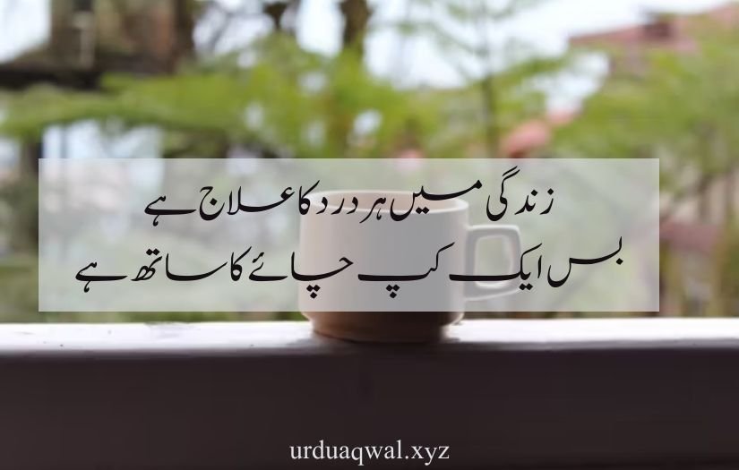 chai shayari urdu