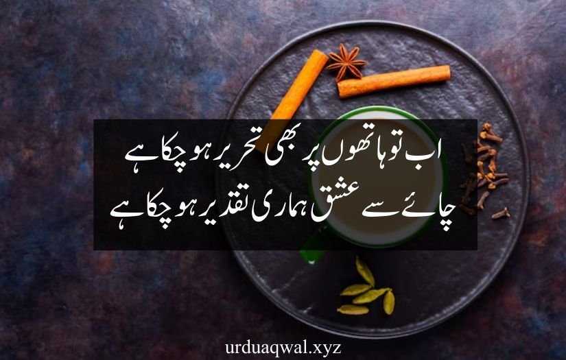 Chai quotes in urdu