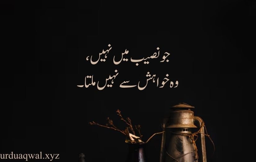 deep one line quotes in urdu