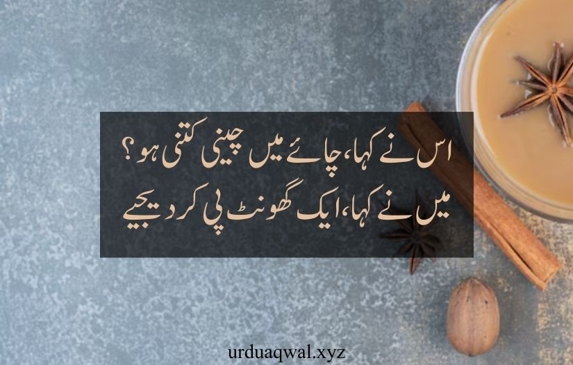 Chai quotes in urdu