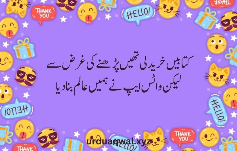 funny shayari in urdu 2 lines