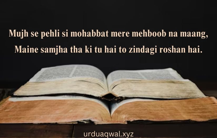 urdu shayari in english 