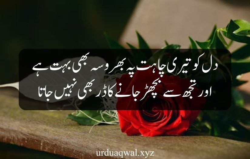 2 line urdu poetry romantic sms copy paste