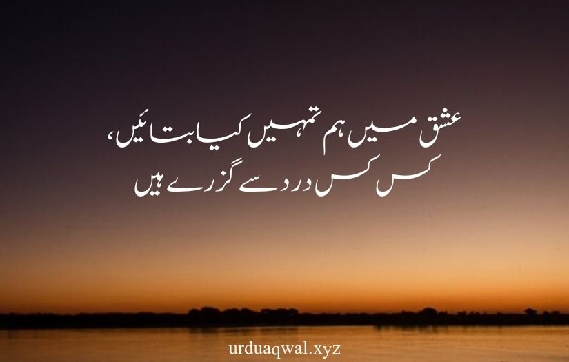 one line quotes in urdu