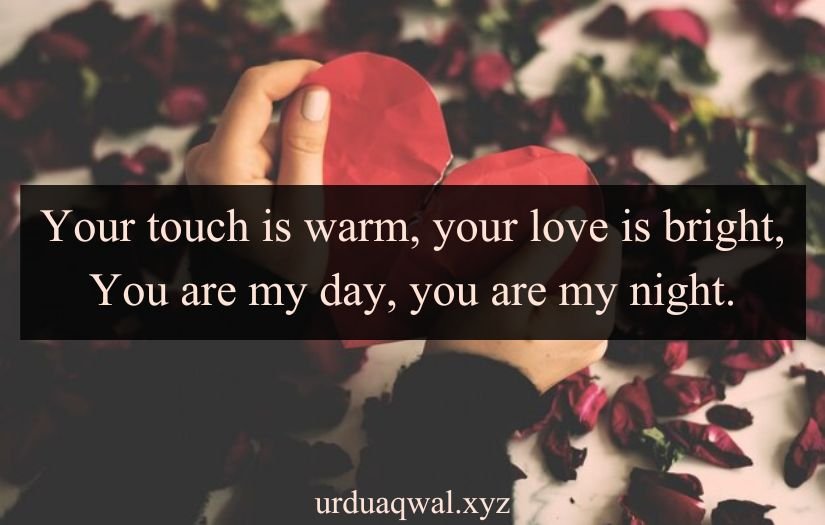 romantic love shayari in english 