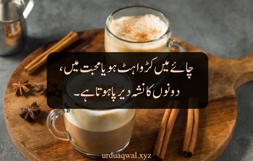 tea quotes in urdu