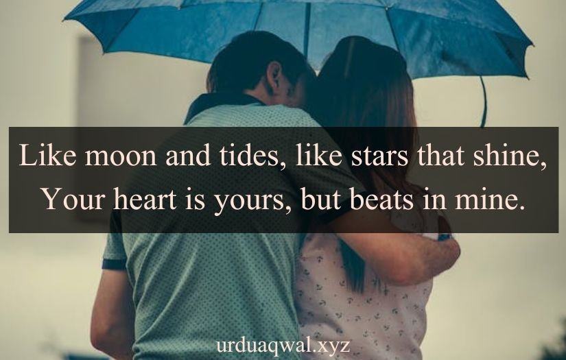 romantic love shayari in english 