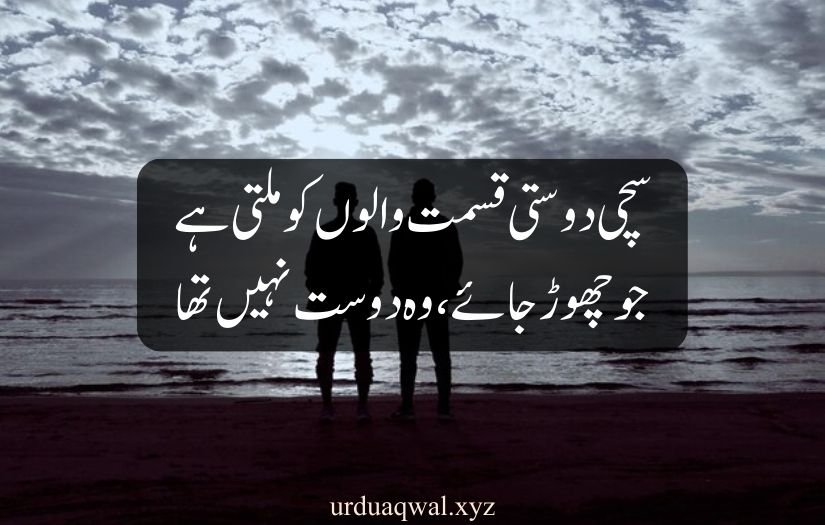 sad friendship quotes in urdu