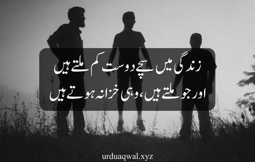 sad friendship quotes in urdu