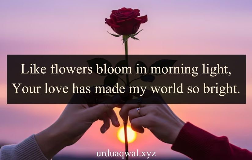 romantic love shayari in english 